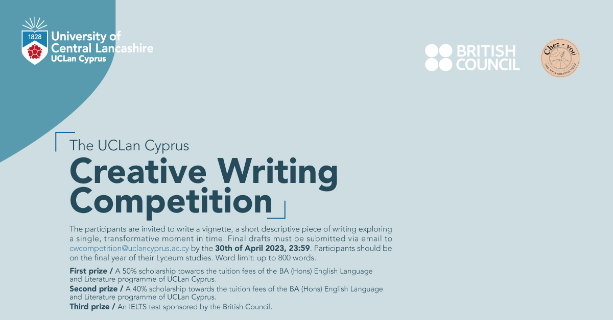 rules for creative writing competition